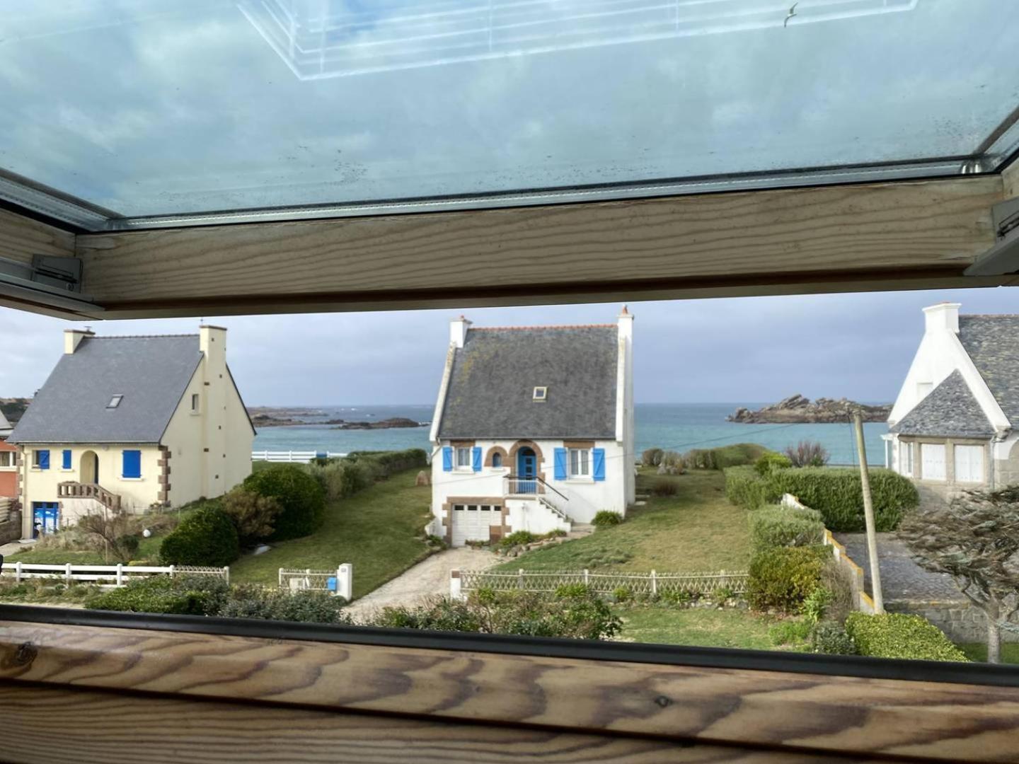 Maison 4 Personnes A 100M De La Plage De La Greve Rose A Tregastel - Ref 142 Buitenkant foto